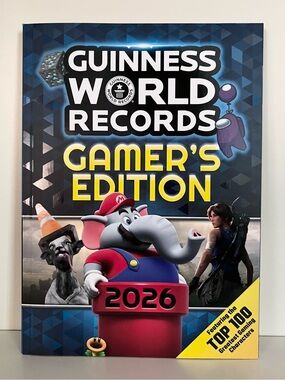 New Guinness gamers world records full color book